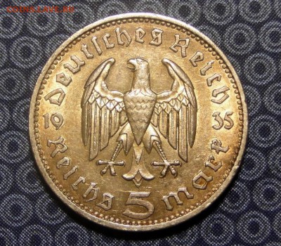 5 марок 1934,3536 -3-й рейх - 3653186436_1
