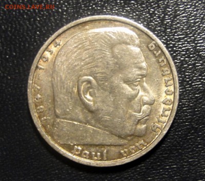 5 марок 1934,3536 -3-й рейх - 3653186436