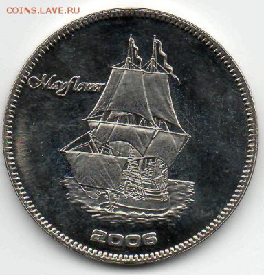 25 шиллингов 2006 Сомали корабль Майфлауэр до 28.11.16 22.00 - 25шилл2006Майфлауер