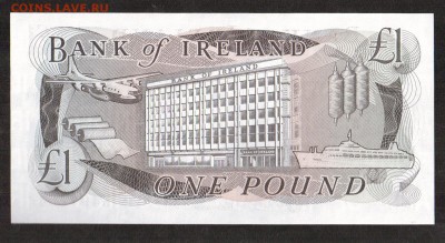 Северная Ирландия 1 фунт 1980 UNC до 26.11 - 100