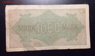 Германия 1000 марок 1922 - image