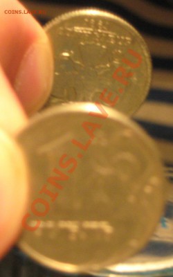 1 руб 1997 г.ММД поворот почти 180 градусов. - IMG_3135