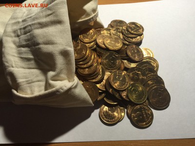 1,2,3,5,15 копеек 1991г МЕШКОВЫЕ по 50 штук до 30.11.2016 - 5