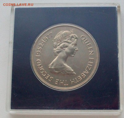 Крона (шайба) !!! Тристан да Кунья 25 пенсов Корабль.коробка - 100_6154