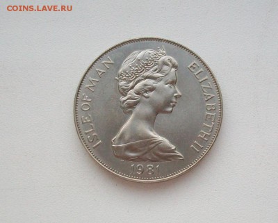 Крона(шайба) !!! Остров Мэн 1 крона 1981 - Свадьба Дианы - 100_6187