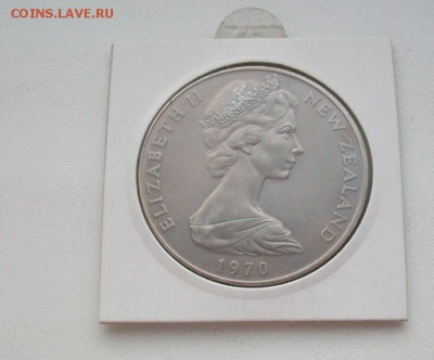 Крона(шайба) !!! Новая Зеландия 1 доллар 1970 Гора Кука - 100_6277