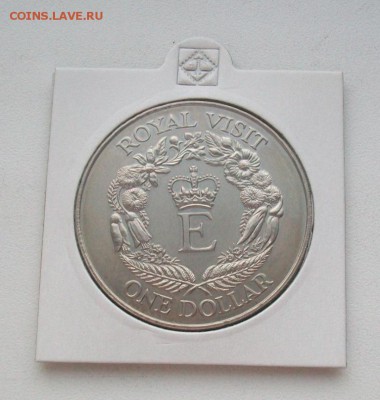 Крона(шайба) Новая Зеландия 1 доллар 1986 Королевский визит - 100_6282