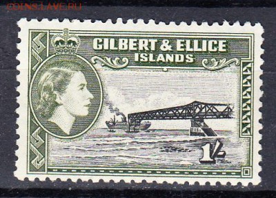 Колонии Гилберт и Эллис 1м 1956г - 375