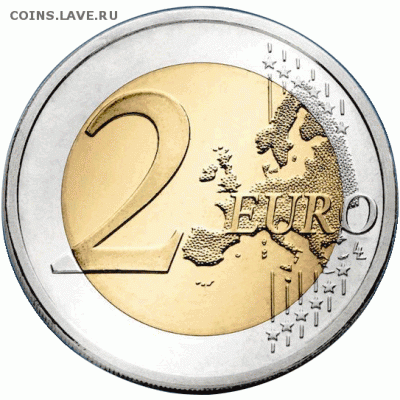 Латвия 2 евро Журавль,Корова,новинка!!!Видземе(22.00 27.11) - 2_евро_2007