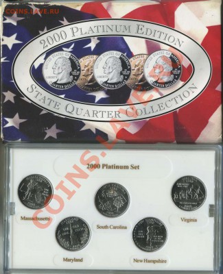 "Золотистые" квотеры - set-us_platin_vid
