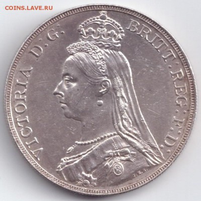 Оцените 1 крона 1888 г. (Великобритания, Виктория) - vs1