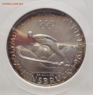 50 шиллингов Австрия 1964г.Серебро.В слабе PF 66 PROOF 27.11 - P1440286.JPG