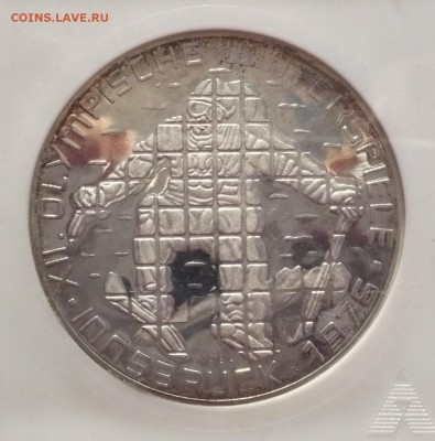 100 шиллингов Австрия 1976г.Серебро.В слабе PF 67 27.11.22:1 - P1440295-1.JPG