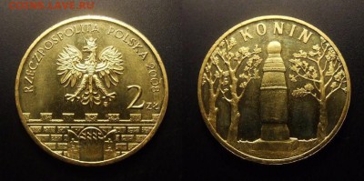 МОНЕТЫ МИРА 11-16 - Польша – 2 злотых (2008) «Город Конин»