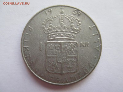 швеция 1 крона 1959  не частая - IMG_0270.JPG