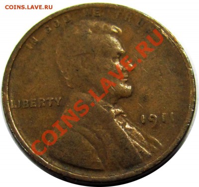 N11 1¢ США 1911 F до 09.01 в 22°° - N11 1c USA 1911 F_1