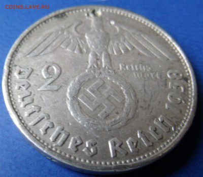 Доллар 1921, 2 марки 1934,, 3 марки 1913 - SAM_4770.JPG