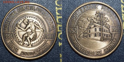 США Жетон 1966 года Нумизматический клуб Поттстаун До 3.12 - _DSC0290.JPG