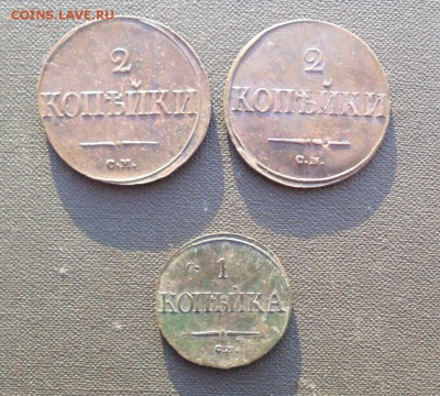 2 копейки 1839 см 1 копейка 1837 см - 4.JPG