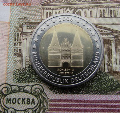 2 евро 2006 Германия Федеральные земли:Шлезвиг-Гольштейн G - IMG_2791.JPG