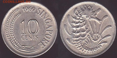 22:00 - 10 центов 1969 г.