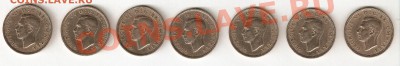 6 пенсов 1947-1951. Георг VI. Англия - 1