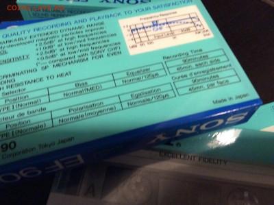 Аудиокасетa Sony TDK soundbleezer Japan чистая в пленке - IMG_4566.JPG