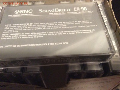 Аудиокасетa Sony TDK soundbleezer Japan чистая в пленке - IMG_4599.JPG