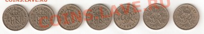6 пенсов 1947-1951. Георг VI. Англия - image0-4