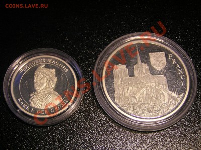 10 евро Германия 1996 - Карл 110 евро Франция 199 - P1040015.JPG