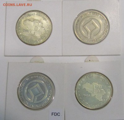 Бельгия 4 жетона лот 1. до 4.12.2016 в 22.00 - Изображение 873