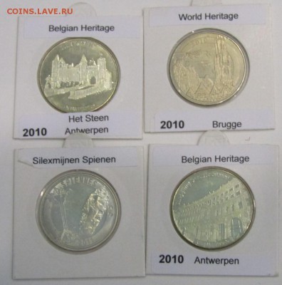 Бельгия 4 жетона лот 1. до 4.12.2016 в 22.00 - Изображение 871