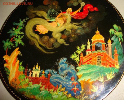 Палех, настенные тарелочки. до 2.12.в 22.00 МСК - DSC07485.JPG