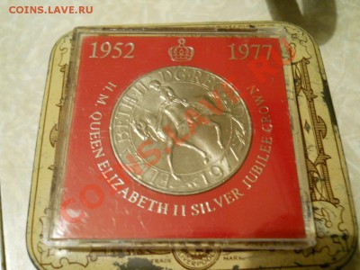 Англия 25 пенсов 1977 до 8.01.2011 22-00 Мск - DSCN1189.JPG