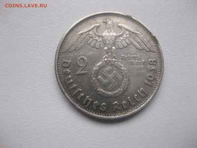 РЕЙХ,2 марки 1938В(Гинденбург)!до 1.12.2016 - IMG_7612.JPG