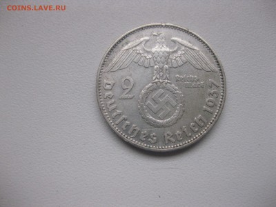 РЕЙХ,2 марки 1937D(Гинденбург)!до 1.12.2016 - IMG_7614.JPG