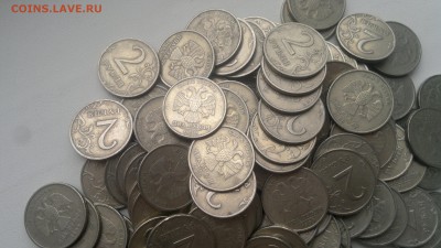 2 рубля 1999 с-п --- 100 монет!!!! - 2016-11-25-6188