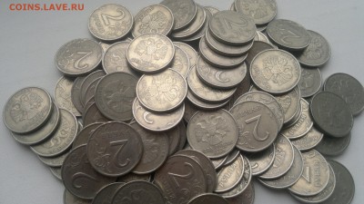 2 рубля 1999 с-п --- 100 монет!!!! - 2016-11-25-6186