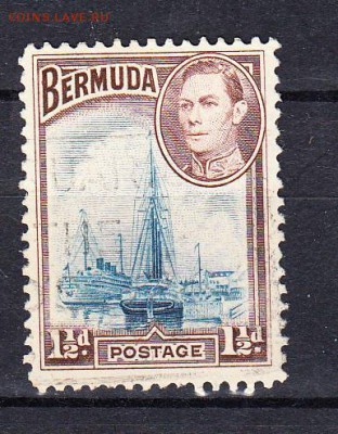 Бермуды 1938 1м парусник - 437