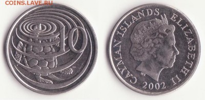 Каймановые остр. 10 центов 2002г. до 5.12. - Рисунок (366)