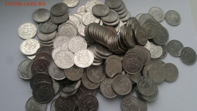 5 рублей 2010 спмд - 200 отборных монет с номинала!!! - 2016-11-29-6214
