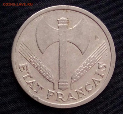 1 франк 1943 Франция,до 30.11. - 8aOSuTEto0M