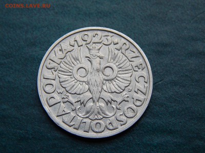 ПОЛЬША 50 groszy 1923 - DSCN5282.JPG