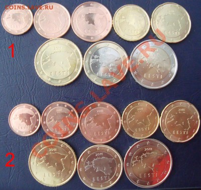Продам Евро Эстонии 2011 от 1цента до 2 евро. - DSC06767.JPG