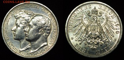 ФИКС - 2, 3 и 5 марок Веймар  ---04-12-16 в 23-00--- - Саксония-Веймар-Айзенах_3марки1910_1_1