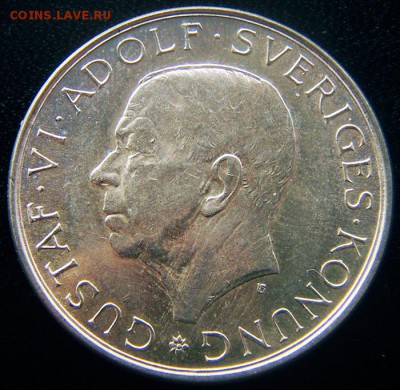 Швеция_10 крон 1972 "90 лет королю". Серебро; до 30.11_22.38 - 12695
