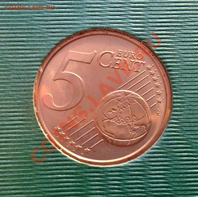 Ватикан 5 евроцентов 2010  до 21.00 10.01 - Ватикан 5центов 2010-2