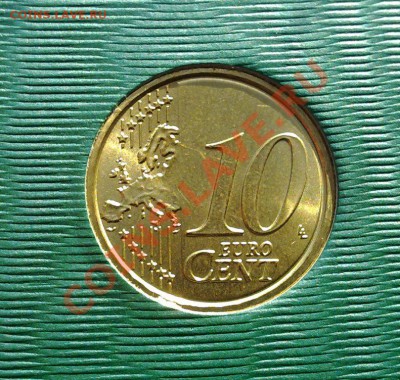 Ватикан 10 евроцентов 2010  до 21.00 10.01 - Ватикан 10центов 2010-2