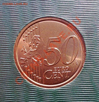 Ватикан 50 евроцентов 2010  до 21.00 10.01 - Ватикан 50центов 2010-2