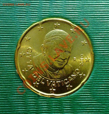 Ватикан 50 евроцентов 2010  до 21.00 10.01 - Ватикан 50центов 2010-1